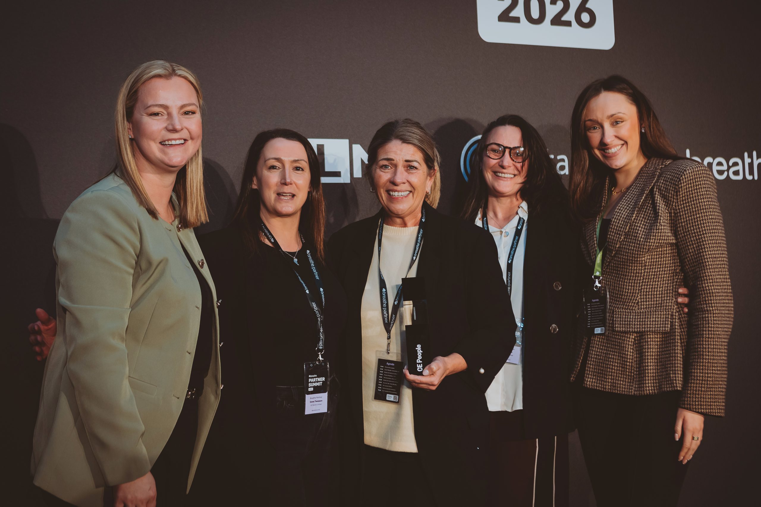 Breathe Partner of the Year - CE People Outsourced HR Northamptonshire